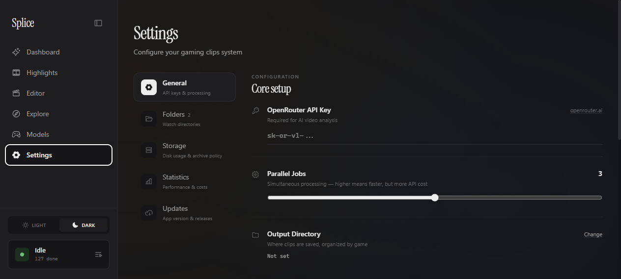 Keyboard shortcuts in Splice